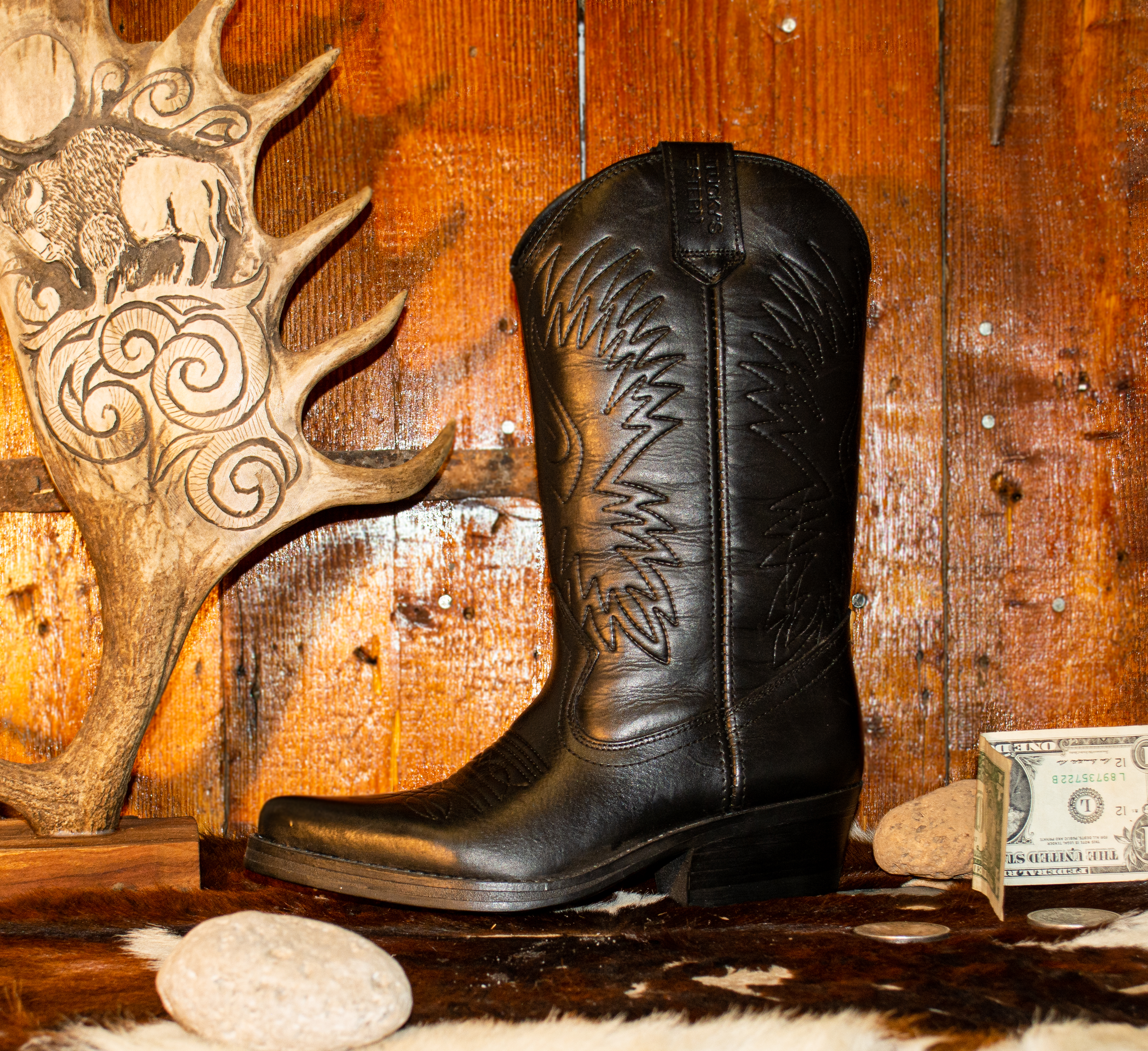 Kentucky's Western Boot / schwarz
